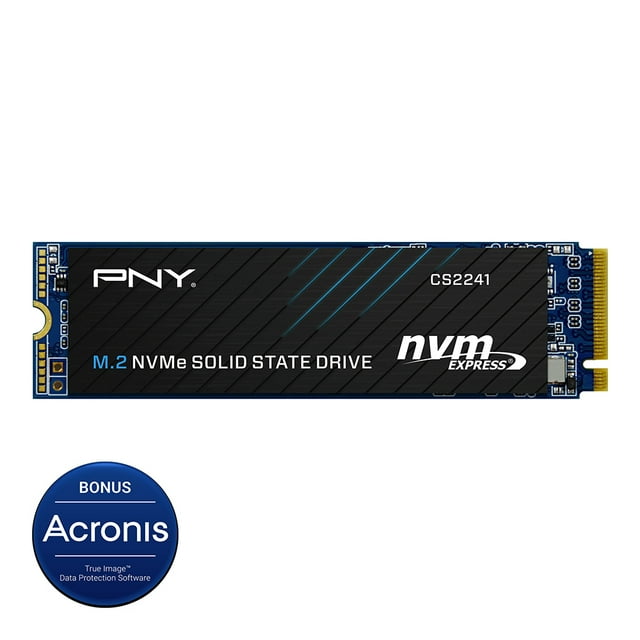 PNY 1TB M.2 NVMe Gen4 x4 Internal SSD Upgrade Kit with Transfer Adapter and Software